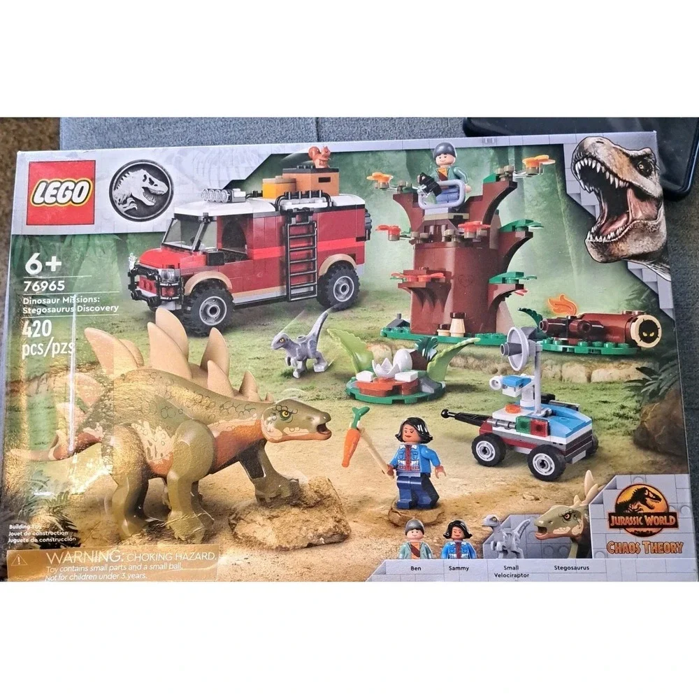 LEGO Jurassic World Dinosaur Mission Stegosaurus Discovery 76965 📦 Fast Ship 📦